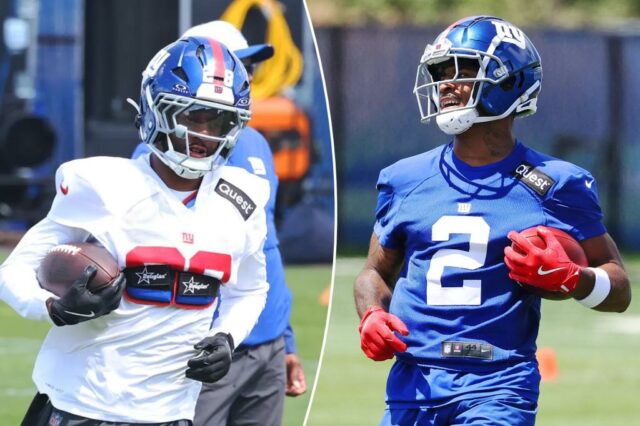Cornerbacks do Giants Cor'dale Flott e Deonte Banks trancados em calor morto para ganhar o emprego final

