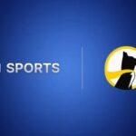 A Crypto.com faz parceria com o Underdog para trazer mercados de previsão esportiva para 16 estados. Logotipo para Underdog e Crypto.com no topo de um fundo azul escuro