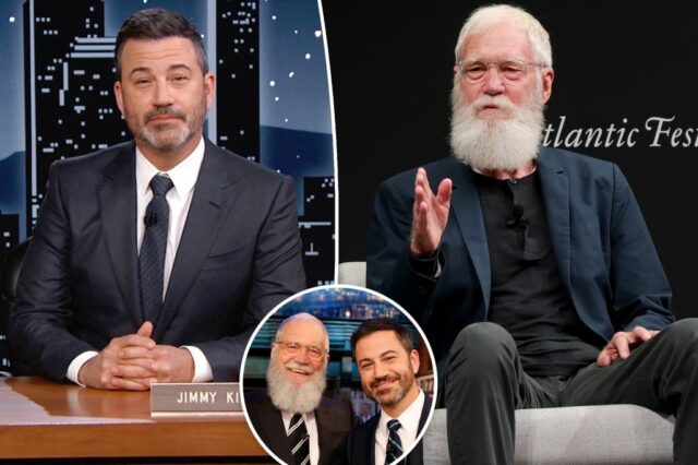David Letterman revela como Jimmy Kimmel reagiu à suspensão indefinida do show noturno

