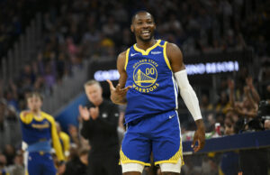 Dedicação de Jonathan Kuminga, de especialistas em Warriors, antes do período Dedicação de Jonathan Kuminga, de especialistas em Warriors, antes do período