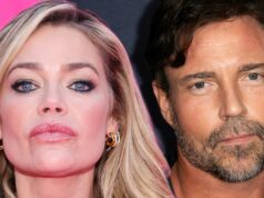 Denise Richards e Aaron Phypers estão prestes a serem despejados de casa em Los Angeles Aaron Phypers Denise Richards Getty Comp