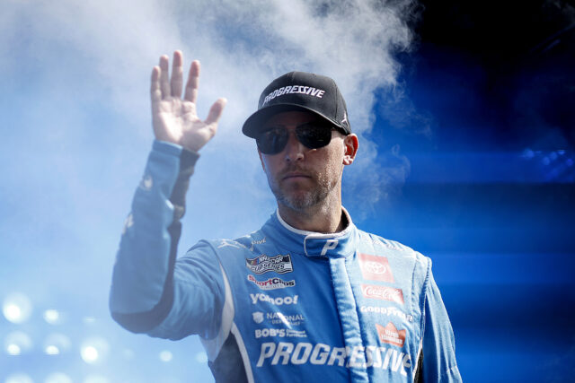 Denny Hamlin fala sobre o colega de encontro Ty Gibbs em New Hampshire 

