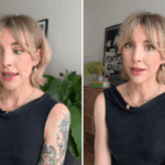 Lindsay fala no vídeo Tiktok