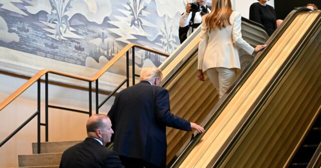 Discurso: Escada rolante e teleprompter embaraçar Trump, então a Fox Information 'Jesse Watters recomenda' explodir 'a ONU 

