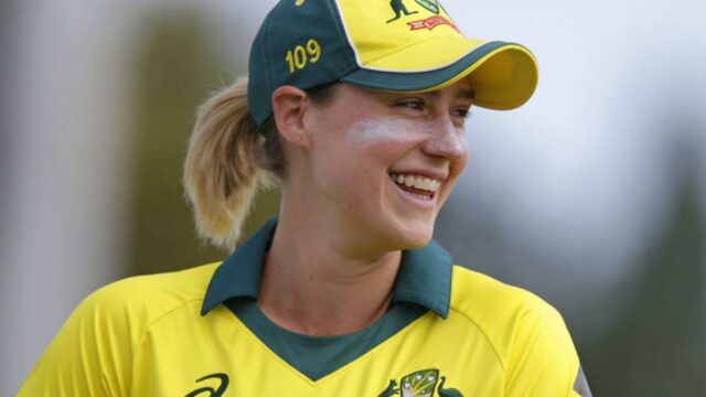 Documento de Ellyse Perry na caneca Odi Globe da Feminino: corridas, padrão, preço de ataque, eficiência ideal 

