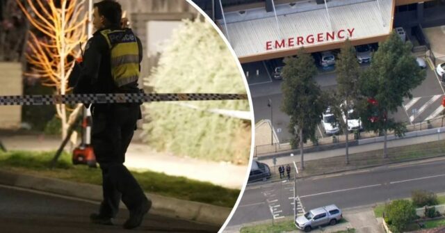 Polícia em Ivanhoe em casa após o corpo encontrado na entrada de automóveis