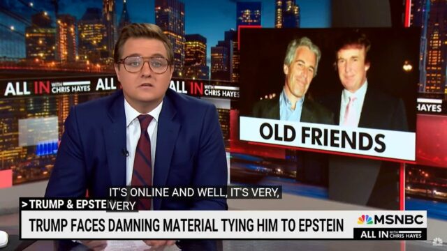 Donald Trump, de Chris Hayes States, foi realmente pego morto para as liberdades civis 'pela maioria atual de Epstein divulga | videoclipe 

