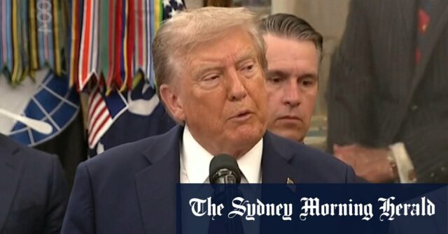 Donald Trump faz um grande anúncio da indústria espacial

