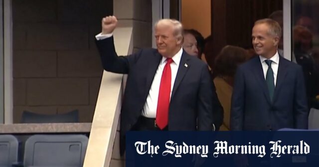 Donald Trump nos participa da final aberta

