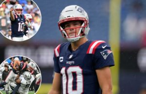 Drake Maye Panic começa depois que os patriotas perdem no abridor ‘desleixado’ Drake Maye Panic começa depois que os patriotas perdem no abridor 'desleixado'