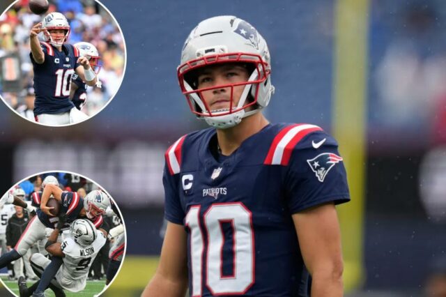 Drake Maye Panic começa depois que os patriotas perdem no abridor 'desleixado'


