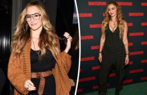 Drea de Matteo luta ‘Chemtrails’ nua Drea de Matteo luta 'Chemtrails' nua
