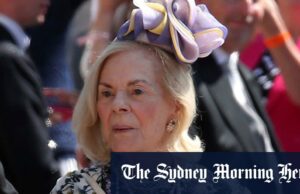 Duquesa de Kent morre, com 92 anos A duquesa de Kent no casamento do príncipe Harry em 2018.