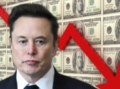 Elon Musk derrama o título individual mais rico do Globe para Larry Ellison Elon Musk perdendo dinheiro principal Getty