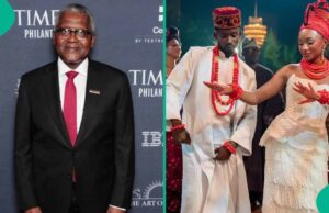 “Em poucos anos, vamos recuperar, chamar você de pessoas mais ricas do mundo”: o discurso de Dangote para o Sr. Eazi, Temi "Em poucos anos, vamos recuperar, chamar você de pessoas mais ricas do mundo": o discurso de Dangote para o Sr. Eazi, Temi