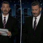 Emocional Jimmy Kimmel é sufocado depois de retornar da suspensão da ABC