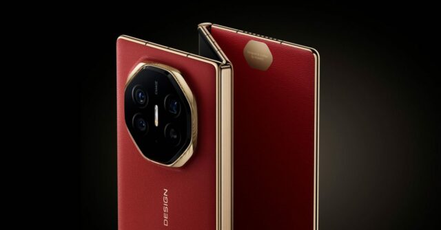 Enquanto aguardamos a dobra do iPhone, Samsung e Huawei se mudam para as trifoldas | Huawei mate xt mostrado