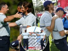 Equipe Europa está em um LoveFest de pleno direito após o domínio da Ryder Cup Equipe Europa está em um LoveFest de pleno direito após o domínio da Ryder Cup