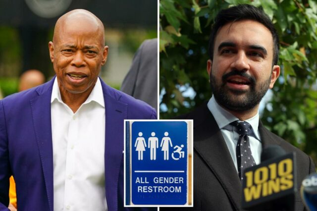 Eric Adams continua a Cruzada de Banheiro de Gênero como críticas de NYC 'Trump Admin Cartion:' Não é seguro ”


