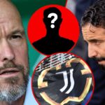 O ex -gerente do Manchester United e o gerente do Ajax Erik Ten Hag antes da partida da Bundesliga entre Werder Bremen e Bayer Leverkusen em Weserstadion em 2025 em Bremen, Alemanha.