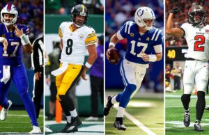 Escolha a principal eficiência da semana 1: Josh Allen, Aaron Rodgers, Emeka Egbuka, Daniel Jones Escolha a principal eficiência da semana 1: Josh Allen, Aaron Rodgers, Emeka Egbuka, Daniel Jones