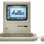 Macintosh 40º aniversário | Foto promocional da Apple para o Mac original