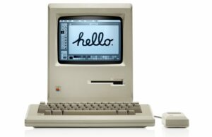 Esta coleção de publicações de Macintosh mostra certamente o levará de volta, também se você não estivesse lá para isso Macintosh 40º aniversário | Foto promocional da Apple para o Mac original