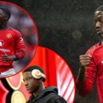 O meio -campista da Inglaterra, Kobbie, em ação, durante a partida da Premier League entre o Manchester United e o Chelsea em Old Trafford, em 2025, em Manchester, Inglaterra.