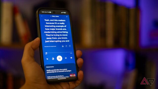 Este feed de informação movido a IA mudou meu rolo Google diariamente ouça em andamento