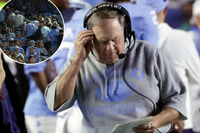 Este foi o pior tipo de pesadelo de Bill Belichick com UNC completamente superado

