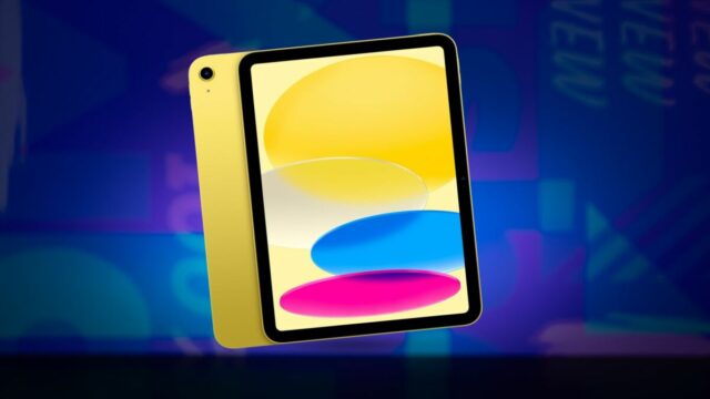 Este intenso iPad de maçã amarelo de 11 polegadas com chip A16 custa US $ 50 na Amazon agora 

