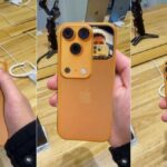 Capturas de tela de vídeos do Instagram Reels mostrando os recursos falsos do iPhone 17 Pro