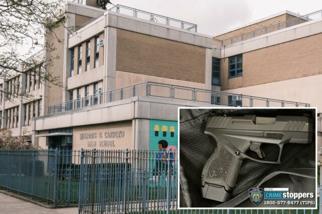 Benjamin Cardozo High School em Queens, NY.
