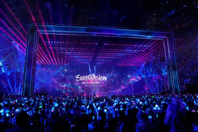 Eurovision para realizar a votação ao eliminar Israel da competição de pistas 

