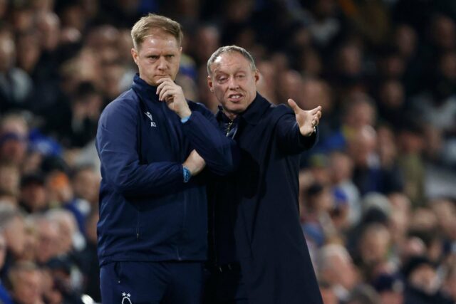 Sessão de treinamento de Leicester City com Steve Cooper e Alan Tate
