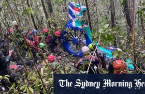 Executivo australiano entre oito mortos em Bornéu Chopper Crash Executivo australiano entre oito mortos em Bornéu Chopper Crash