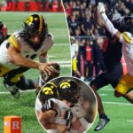 Feridas autoinfligidas afundam Rutgers em dura perda em casa para Iowa