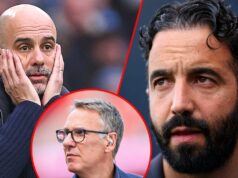 ‘Ferre -os’ – Sensações reais de Paul Merson em Cidade masculina significativa versus previsão de UTD masculino médio médio 2º resultado atraente O gerente do Manchester United, Ruben Amorim, durante a partida da Premier League entre o Fulham e o Manchester United no Craven Cottage em 2025 em Londres, Inglaterra.