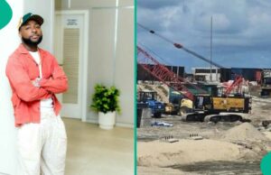Foto: A construção da mansão de 16 quartos de Davido começa em Eko Atlantic City Foto: A construção da mansão de 16 quartos de Davido começa em Eko Atlantic City