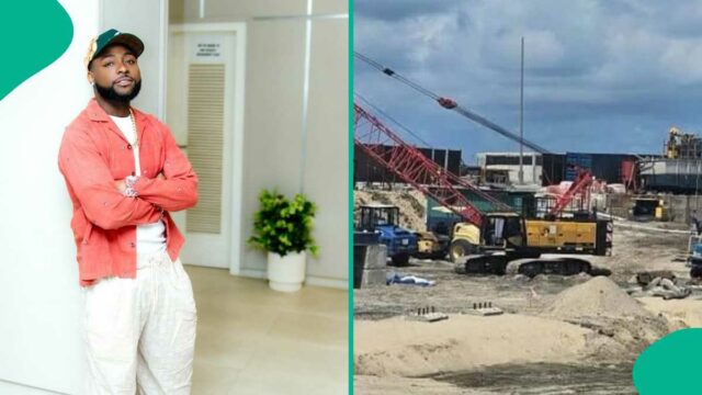 Foto: A construção da mansão de 16 quartos de Davido começa em Eko Atlantic City

