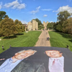 Foto revela que Trump recebeu a imagem de Titan Epstein no castelo de Windsor
