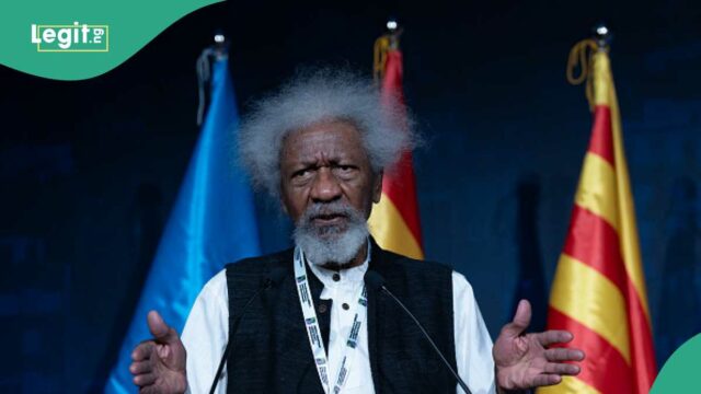 "Fui recentemente sequestrado, roubado no exterior": Wole Soyinka narra a experiência angustiante

