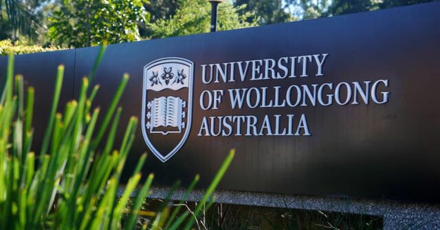 Logotipo da Universidade de Wollongong Australia.
