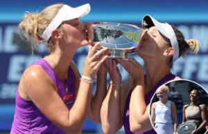 Gabriela Dabrowski, Erin Routliffe, a dupla de Taylor Townsend-Katerina Siniakova, de Taylor Townsend-Katerina, para recuperar o título de duplas abertas nos EUA Gabriela Dabrowski, Erin Routliffe, a dupla de Taylor Townsend-Katerina Siniakova, de Taylor Townsend-Katerina, para recuperar o título de duplas abertas nos EUA