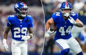 Giants Backfield colocando ‘confiança’ no plano de uso de Brian Daboll Giants Backfield colocando 'confiança' no plano de uso de Brian Daboll