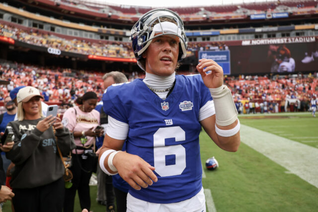 Giants esperando um ponto antes de liberar Jaxson Dart, especialistas, estados 

