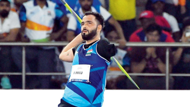 Globe Para Sports C`Ships: Rinku Hooda protege o ouro no arremesso de dardo do homem 

