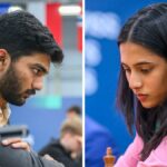 Gukesh para encontrar Divya Deshmukh na 8ª rodada de fide Grand Swiss 2025