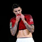 Benjamin Sesko aquece em Craven Cottae