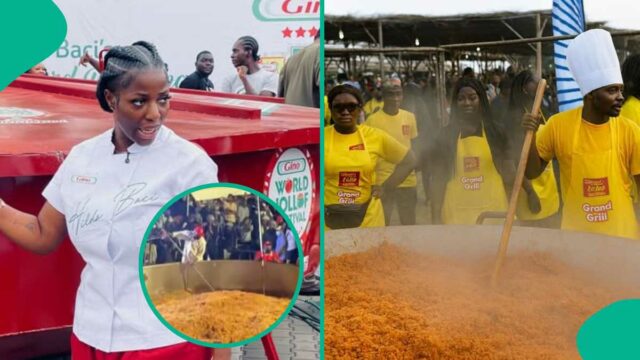 HILDA BACI: Os ganenses compartilham o vídeo de 2019 para provar que inspiraram Jollof Cookathon na Nigéria


